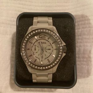 Ceramic Fossil watch